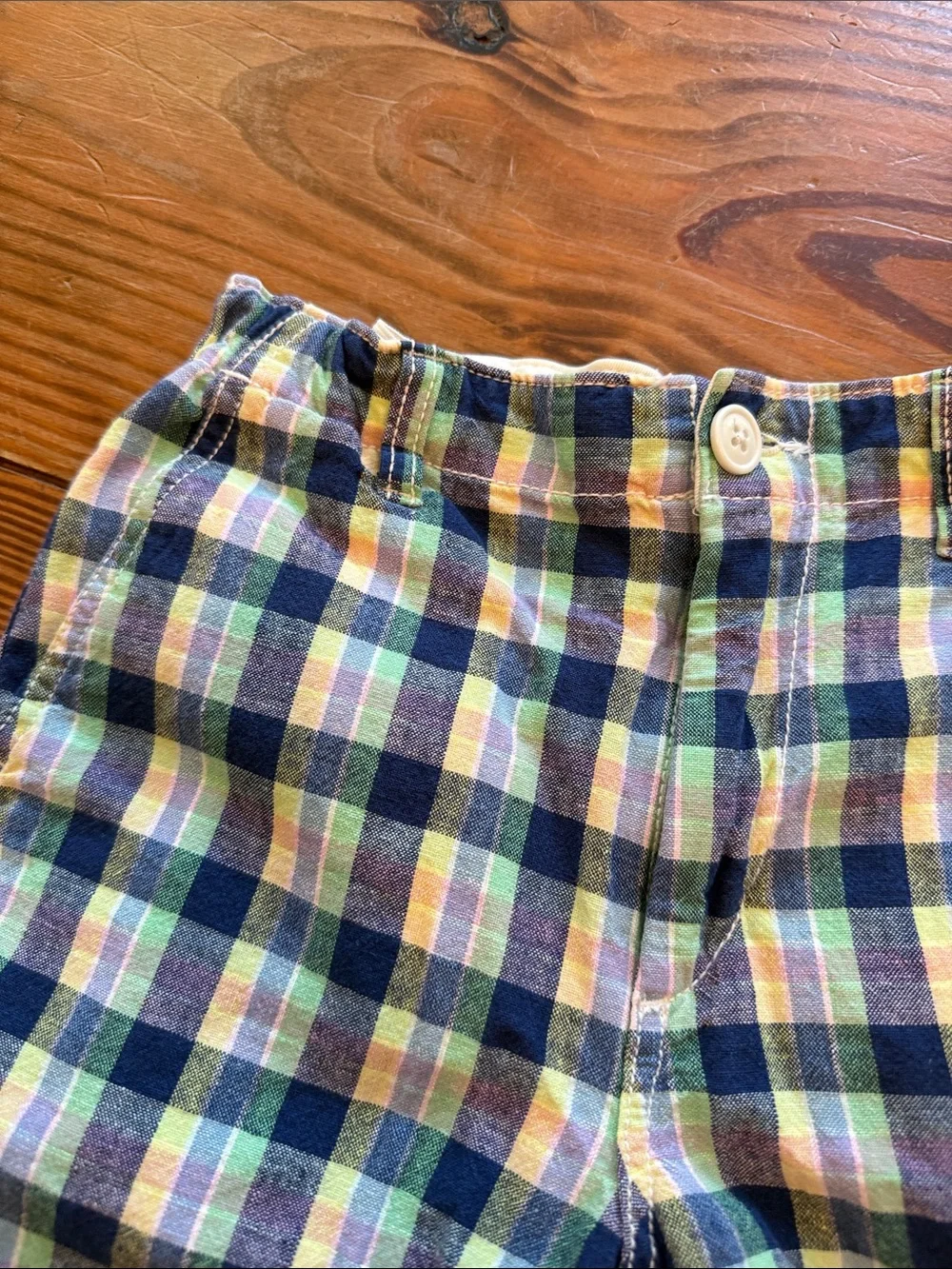 GAP soft plaid